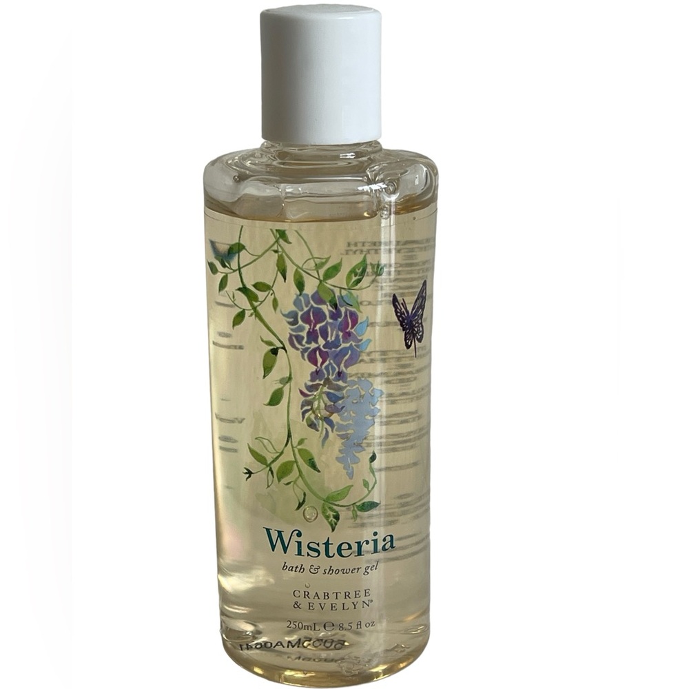 Crabtree & Evelyn Wisteria Bath & Shower Gel 8.5 fl oz Original New